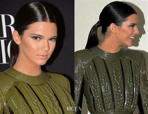 Get The Look: Kendall Jenner's Vogue Foundation Gala Slick Ponytail ...