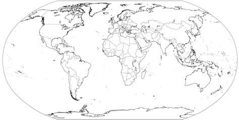 This one might be usefull? | World map printable, Blank world map, World map coloring page