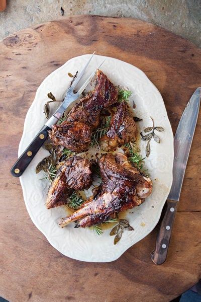 Roasted Lamb with Rosemary (Arni me Dendrolivano) | Saveur