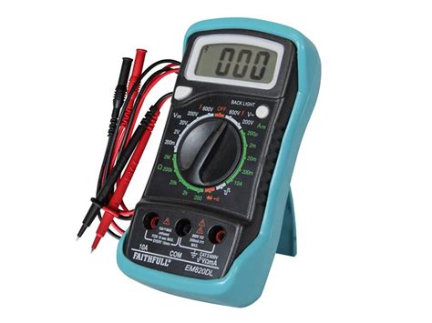 Multimeter LCD Display - Clarke Fencing