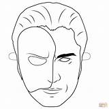 Phantom Of The Opera Mask coloring Page  Free Printable Coloring Pages sketch template