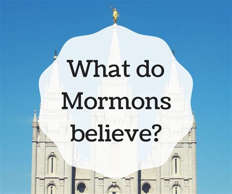 Do Mormons Believe in Jesus? - Owlcation