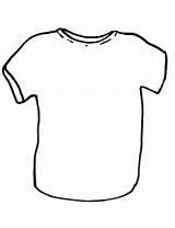 Shirt Coloring Pages sketch template