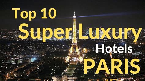 Top 10 Best 5 star hotels in Paris ,France - YouTube