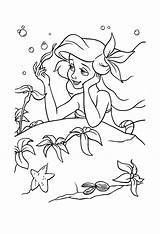 Free Printable Little Mermaid Coloring Pages sketch template