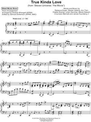 "True Kinda Love" Sheet Music - 4 Arrangements Available Instantly - Musicnotes