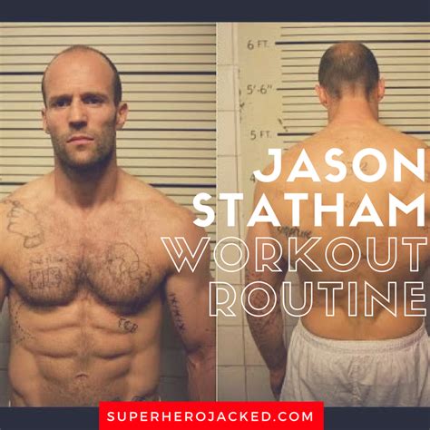 Jason Statham Workout Routine and Diet Plan | Workout routine, Celebrity workout, Workout