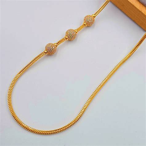 916 GOLD THALI CHAIN WITH MUGAPPU – Marina Goldsmith