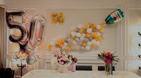 50th Birthday Party Decorations