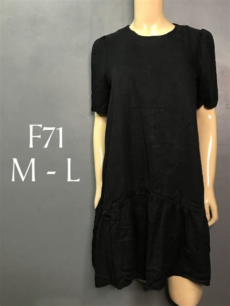 Plain Black Dress, Women's Fashion, Dresses & Sets, Dresses on Carousell