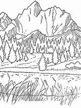 Scenery Coloring Pages For Adults  Best Kids sketch template