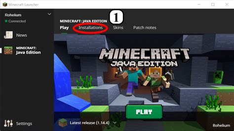 File:1. Select Minecraft launcher launch options.png - PolyCraft World