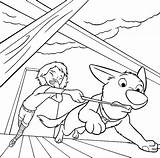 Penny Coloring Pages sketch template