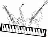 Music Band Coloring Pages sketch template