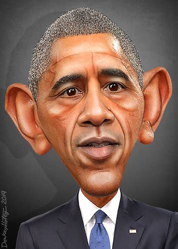 Barack Obama - Caricature | Barack Hussein Obama II, aka Bar… | Flickr