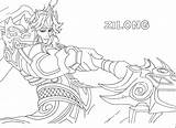 Mobile Legends Coloring Pages sketch template