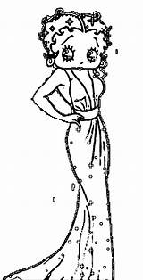 Betty Boop We Coloring Page 372  Wecoloringpagecom sketch template