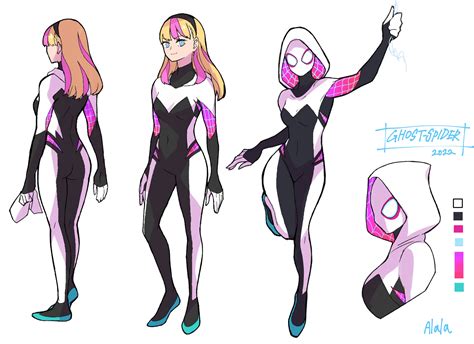 spider-gwen and gwen stacy (marvel and 1 more) drawn by sushi_pizza_rrr | Danbooru