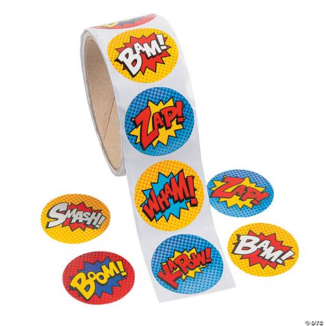 Superhero Stickers