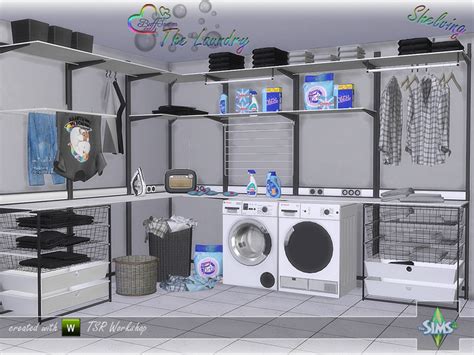 Sims 4 Laundry Cc - Wallpaper Base