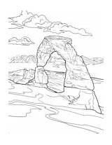 Zion National Park Coloring Page  Free Printable Coloring Pages sketch template