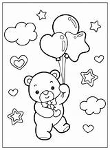 Free Printable Teddy Bear Coloring Page  Pages sketch template