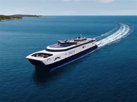 Bar Harbor to Yarmouth Cat ferry - Review of The CAT - Bay Ferries ...