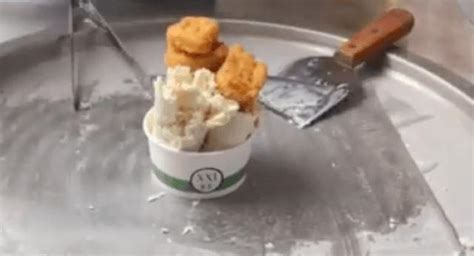 Irish Company Serving Chicken Nugget Ice Cream