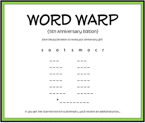 Love, Actually: Word Warped Anniversary Gift