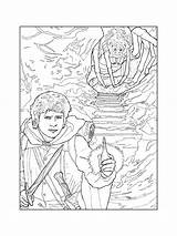 Hobbit coloring Pages sketch template