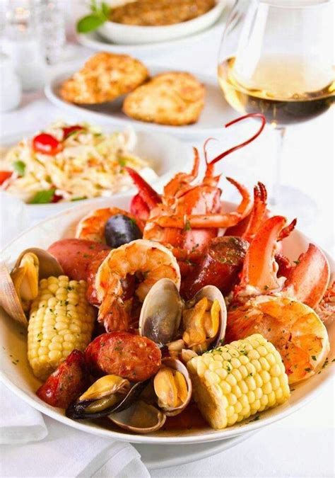 Boiled Seafood Feast More Fashion At www.thedillonmall.com....no sausage for Orthodox fasting ...