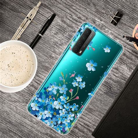 Coque Huawei P Smart 2021 Limonium fleur