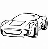Jaguar Car Drawing  Coloring Nation sketch template