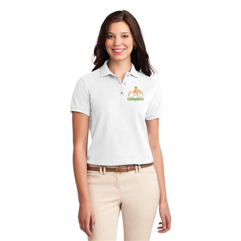 Embroidered Polo Shirts for Women | CyclingSavvy