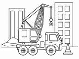 Construction Truck Coloring Page sketch template