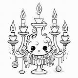 Premium AI Image  Adorable Kawaii Cartoon Coloring Pages For Toddlers sketch template
