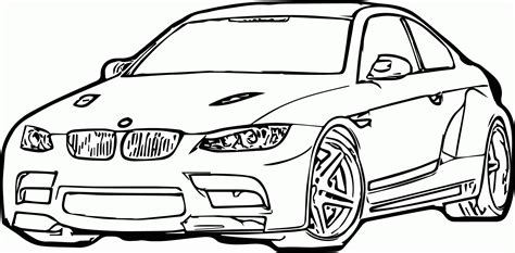 bmw colouring pages - Clip Art Library