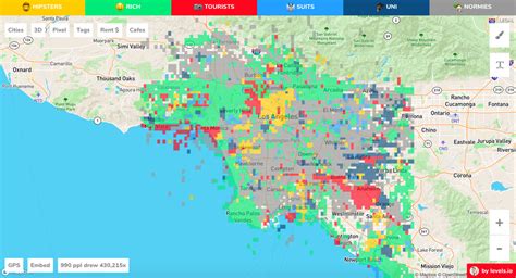 Hoodmaps map of Los Angeles neighborhoods is cringeworthy - Curbed LA