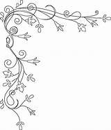 Flower Frame Coloring Pages sketch template