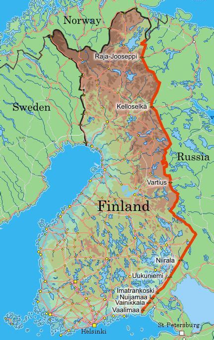 A border that once divided now unites - thisisFINLAND | Border, Finland ...