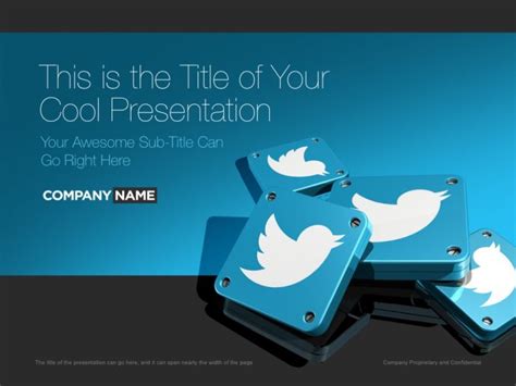 Twitter Powerpoint Template