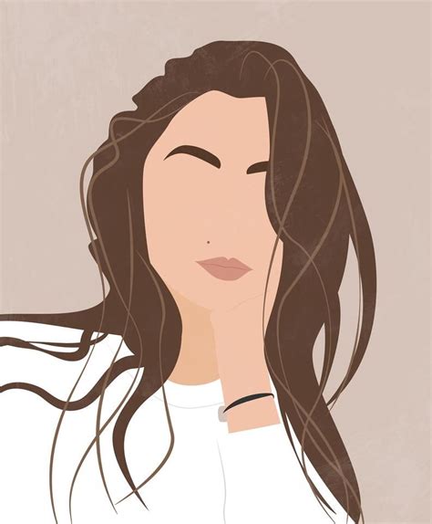 Custom Digital Portrait, Drawing from Photo, Minimalist Portrait, Digital Illustration, Social ...