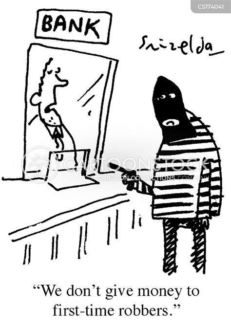 Bank Robber Cartoons and Comics - funny pictures from CartoonStock