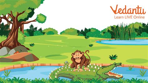 The Crocodile and The Monkey - Interesting Stories for Kids