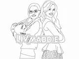 liv And Maddie Coloring Pages Liv Page  Free sketch template