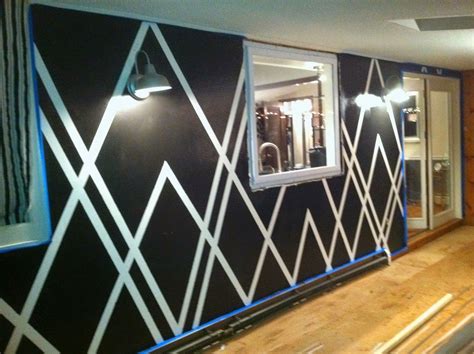 Pin by Jennifer Wallace on Accent Wall | Painters tape design wall, Painters tape design, Wall ...