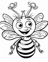 Bee Coloring Pages  Hue Therapy sketch template