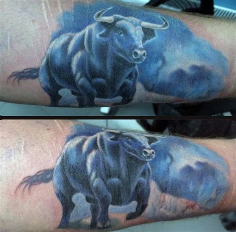 75 Taurus Tattoos For Men - Zodiac Ink Design Ideas