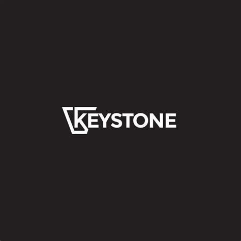 Keystone logo or icon design 7119814 Vector Art at Vecteezy