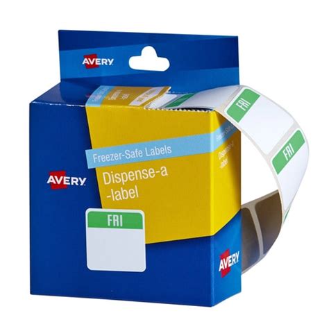 Labels Avery Dispenser 24x24mm Friday Fr - Impact